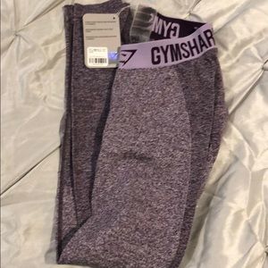 Gymshark flex leggings size small purple marl